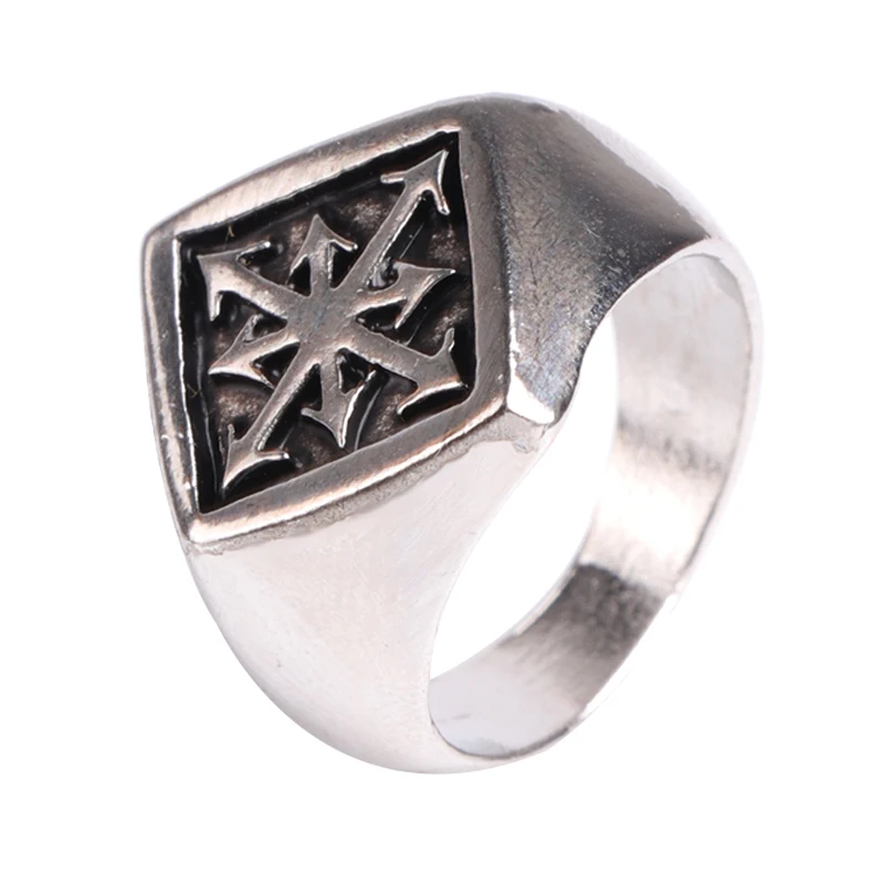 Винтажное мужское кольцо в стиле панк с правой стрелкой модные мужские украшения