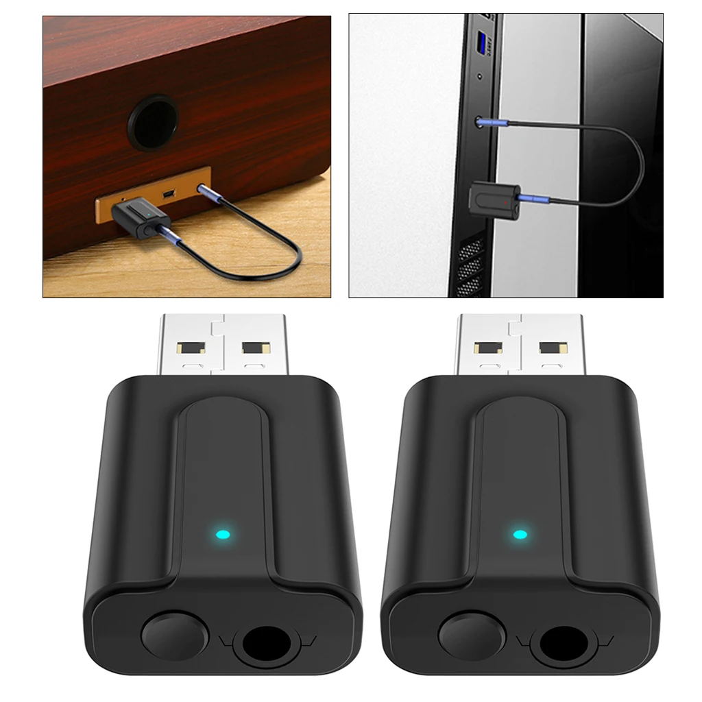 2 USB Bluetooth передатчик приемник беспроводной 3 5 мм Aux адаптер аудио Музыка |