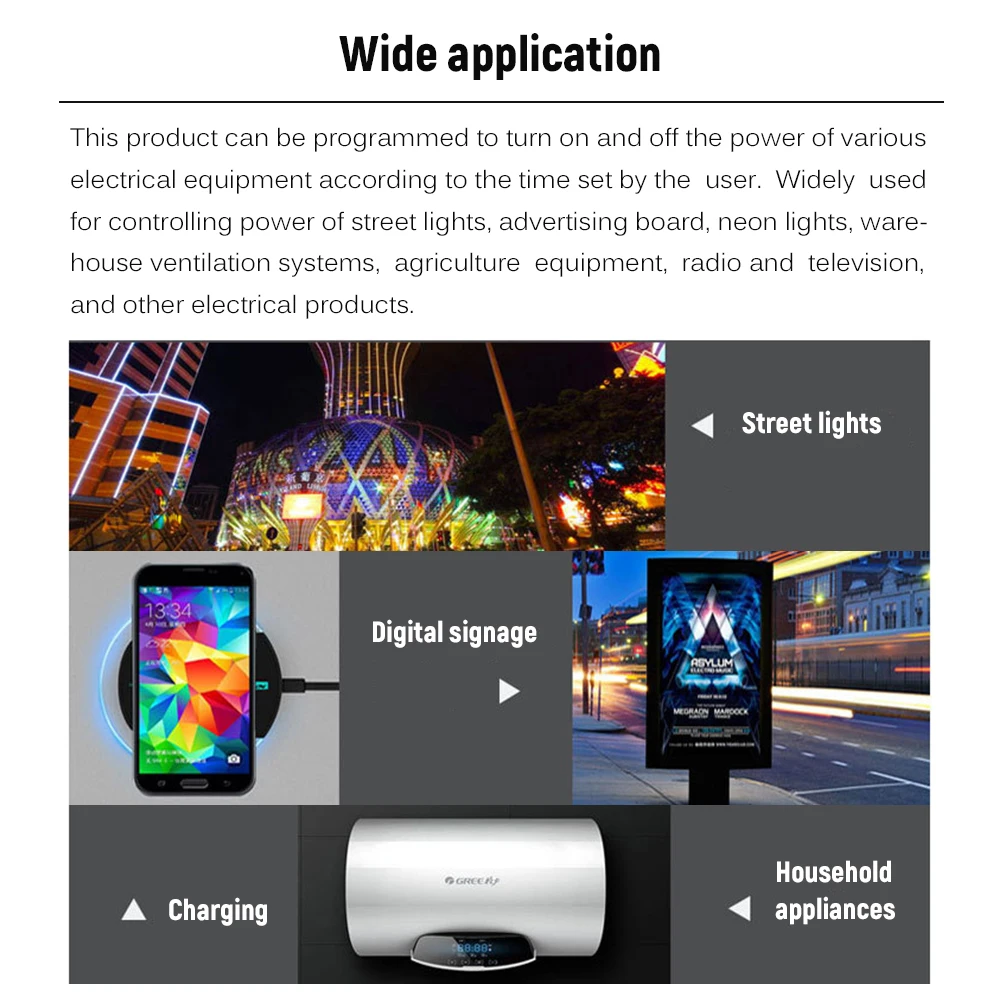 KKMOON цифровой программируемый таймер с обратным отсчетом мини управлением