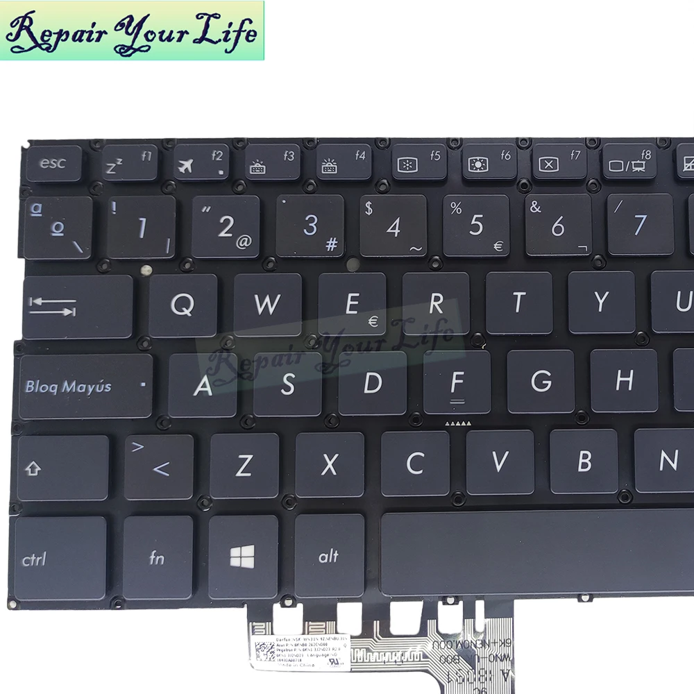 Клавиатура для ноутбука ASUS ZenBook 13 UX331UN UX331UA UX331UAL UX331FAL 0KN1-3J2ND23 2620ND00 - купить по