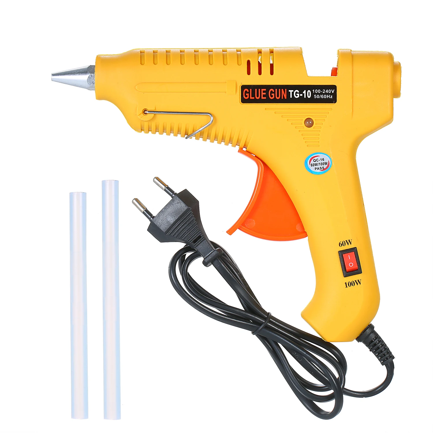 GT-10 Hot Melt Glue Gun 60W/100W Power Adjustable Machine Multifunctional Industrial Household DIY | Инструменты