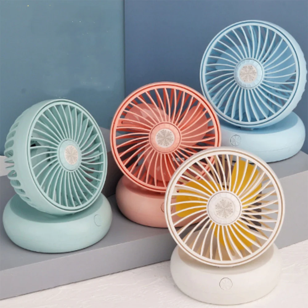

Настольный вентилятор, портативный мини-вентилятор, маленький настольный вентилятор с USB-зарядкой, офисные и студенческие летние охлаждающ...