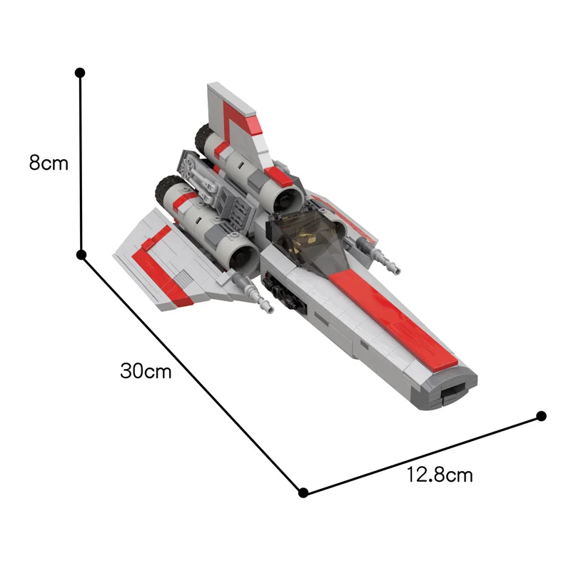 

High-tech MK1 Gray Version Plane model Creative MOC Building Blocks High-tech aircraft Model bricks Creative Children Toys Gifts