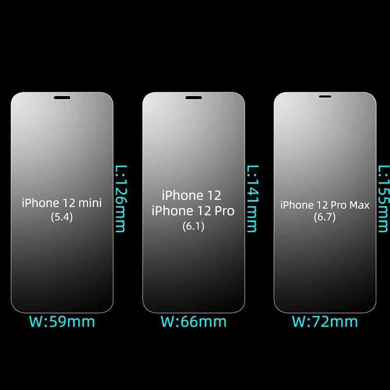 

5PCS Glass on For iPhone 12 Pro Max Screen Protector Temepred Glass for iPhone 11 Pro Max X Xs 7 8 6 6s Plus 12 Pro Max Glass