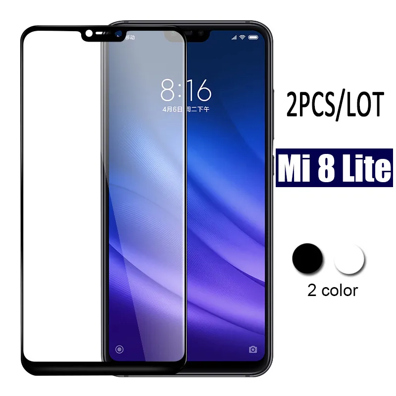 2Pcs 9D Glass for Xiaomi Redmi 6 Pro A2 LITE Protective Glass on for Xiomi Mi A2 LITE Redmi 6 pro 5.84