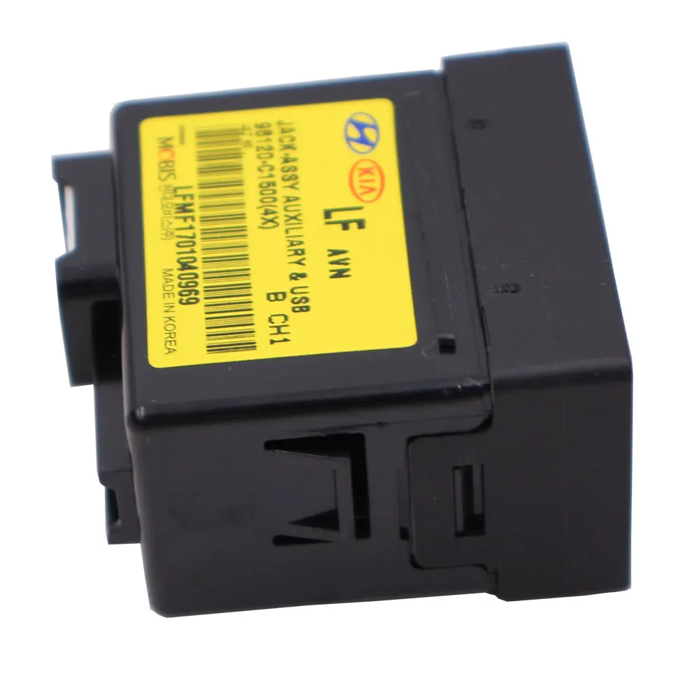 Оригинальный переходник для порта USB AUX Jack в сборе OEM-запчастей 96120C1500 96120C1000 Hyundai