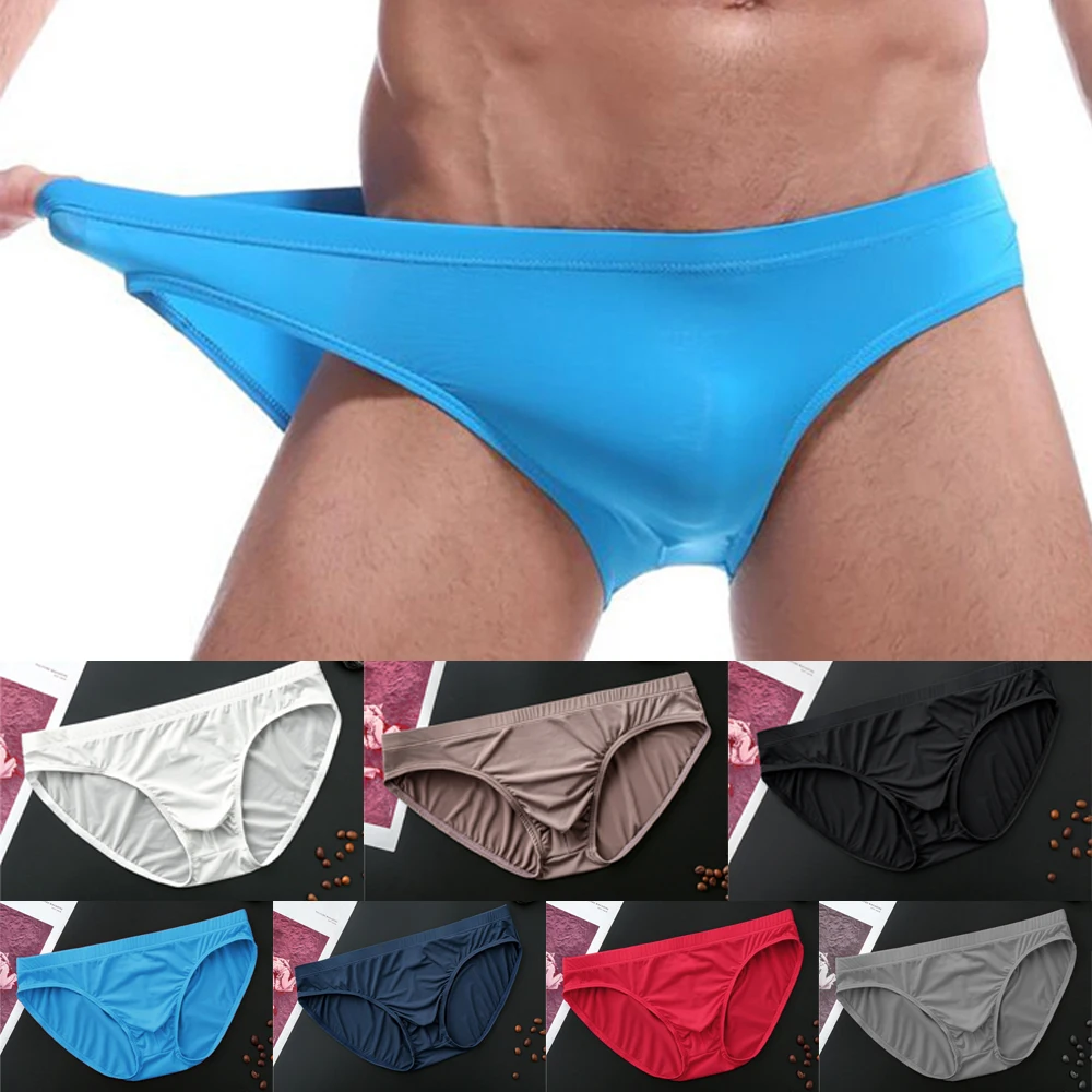 

Man Y-Front Briefs Breathable Comfy Underwear Ultra-Thin Low-Rise Thong G-String High Quality Ultra-thin Ultra-Soft Thong