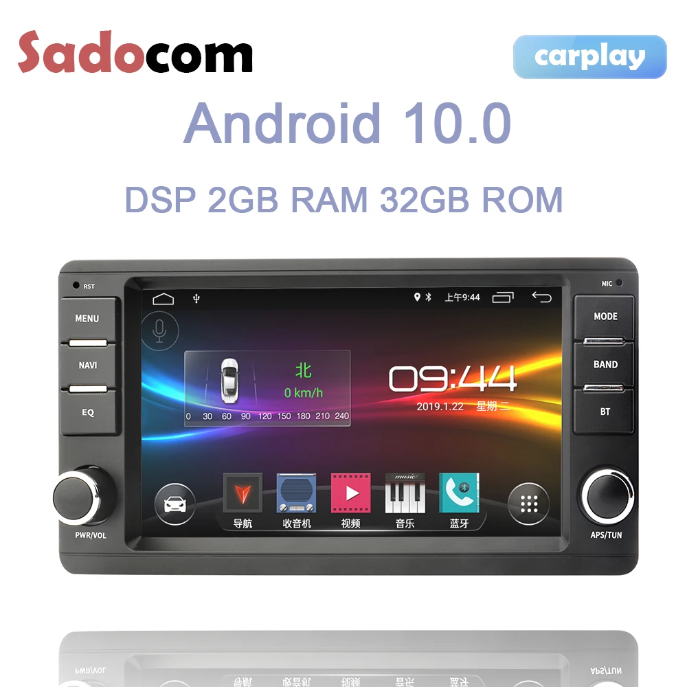 Автомобильный DVD плеер DSP Android 10 0 2 Гб ОЗУ 32 GPS Navi map RDS радио wifi 4G BT DVR для MITSUBISHI OUTLANDER