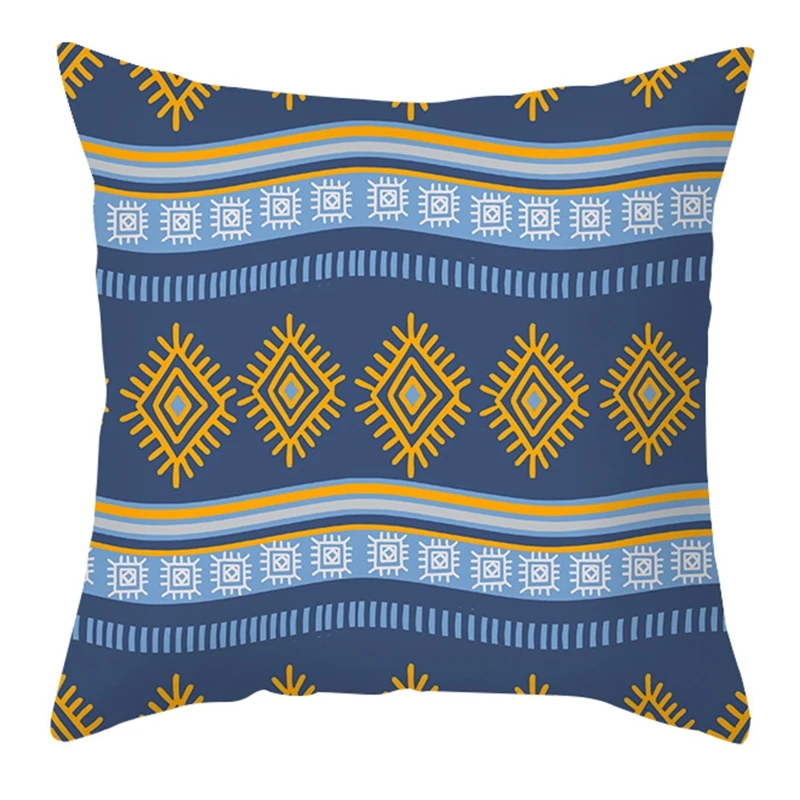 Nordic малышек богемский разноцветный геометрическими полосками Подушка Чехол для