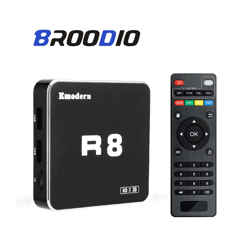 Rockchip 3228A Quad Core Android TV Box R8 Mini Box Android 10.1 TV Media Player Smart TV Box 5G 4K Tvbox 2GB RAM Set-top Boxes