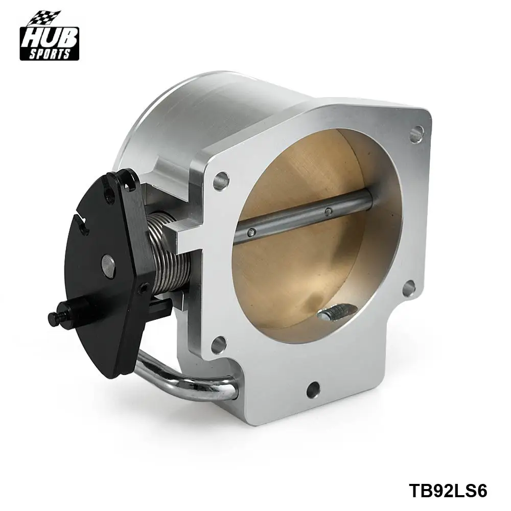 High Flow Aluminum Intake Manifold 92mm Throttle Body Performance Billet For Chevy GM GEN III LS1 LS2 LS6 HU-TB92LS6 | Автомобили и