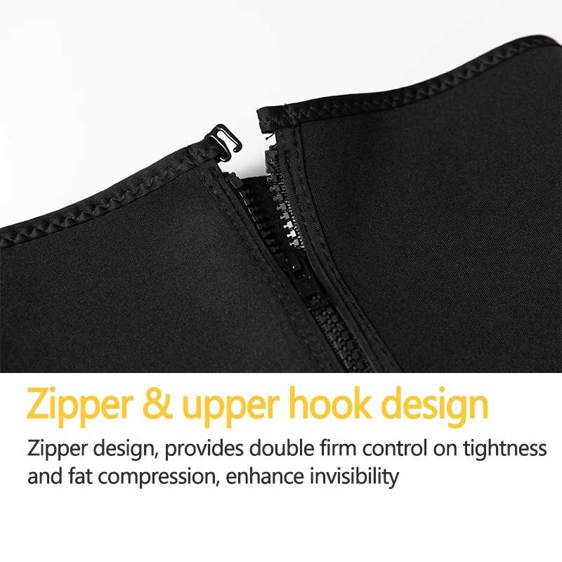VASLANDA Neoprene Sauna Sweat Waist Cincher Slimming Belt Body Shaper Abdominal Trimmer Shapewear Cintas Modeladora Corsets