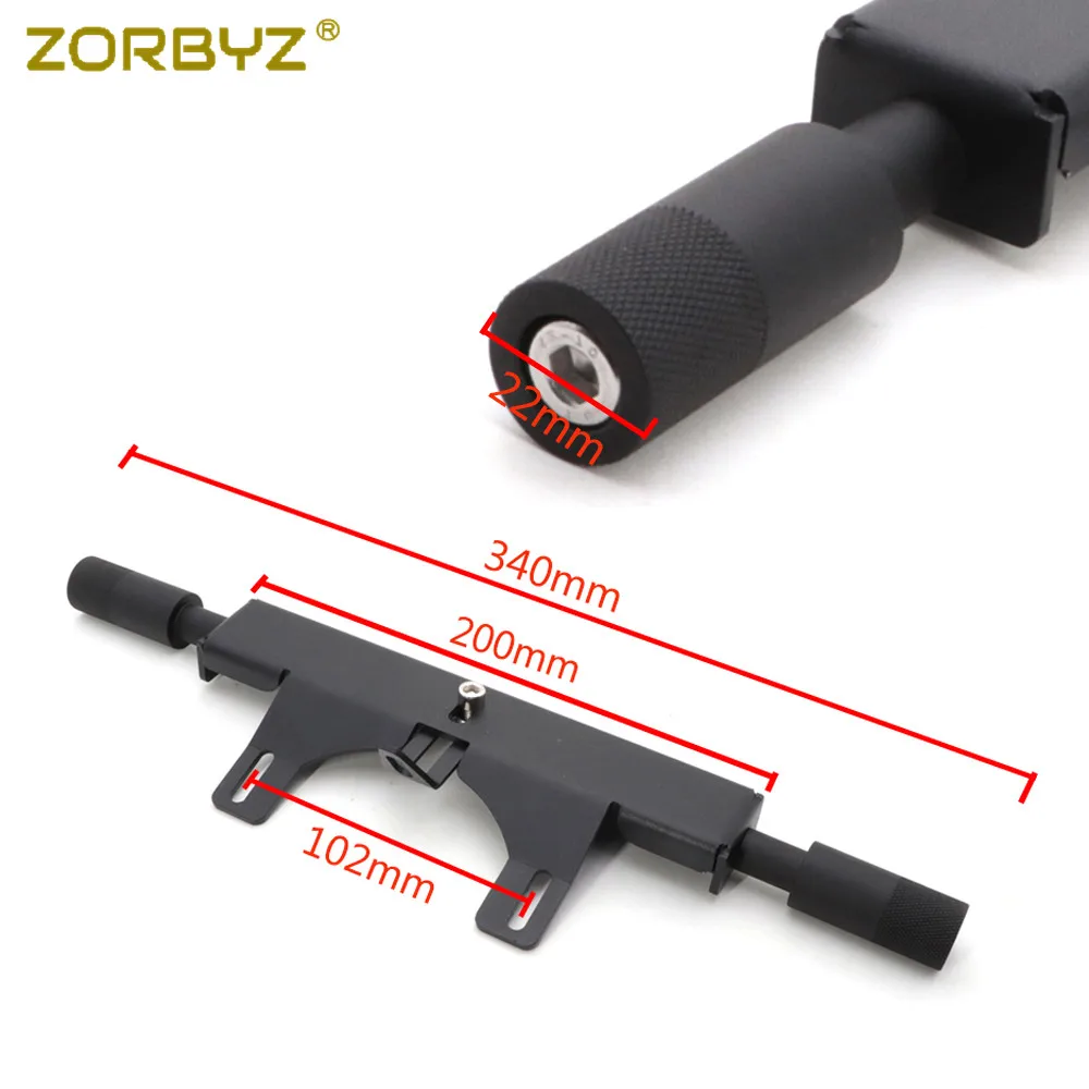 ZORBYZ 1 комплект черные мотоциклетные Алюминий головка туман Точечный светильник