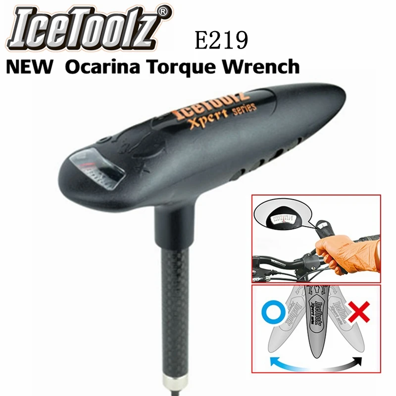 Набор динамометрических ключей Ice Toolz E219 Ocarina 3-10 нм инструменты для ремонта