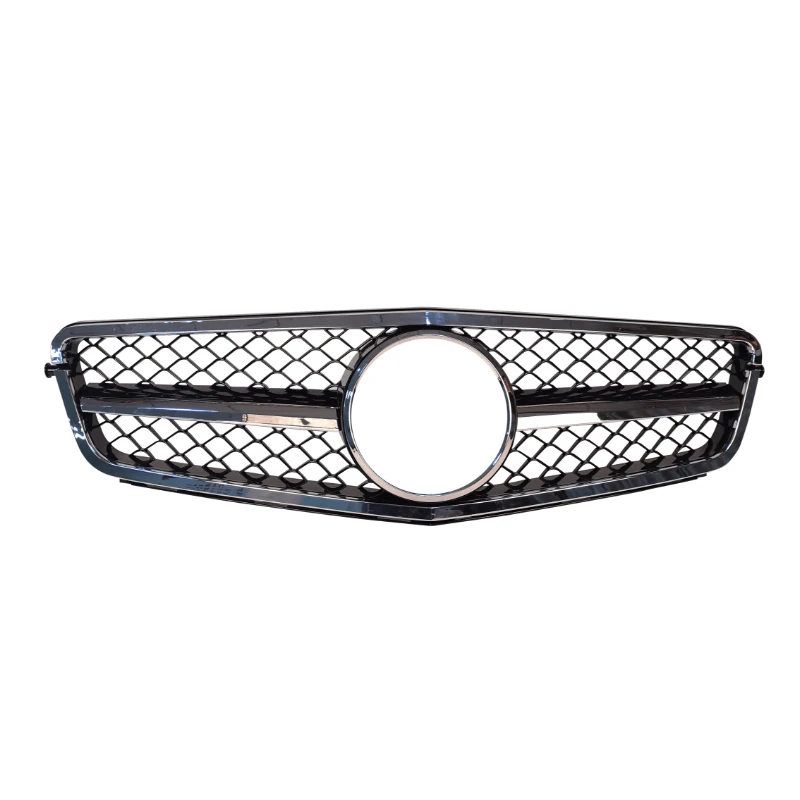 

For Mercedes Benz W204 C Class 2008-2014 C180 C200 C250 C300 C350 Tuning Sport Front Grill ABS Bumper Grille AMG Front Grille