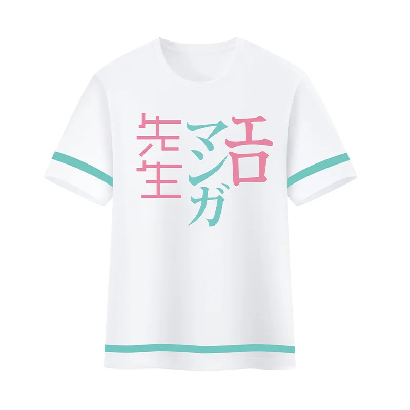 Футболка Eromanga Sensei для женщин и мужчин хлопковая с изображением персонажей