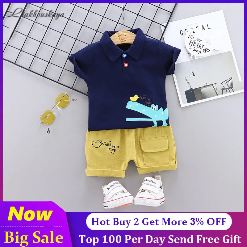 Новогодний костюм для мальчиков комплект одежды малышей Милый Летний