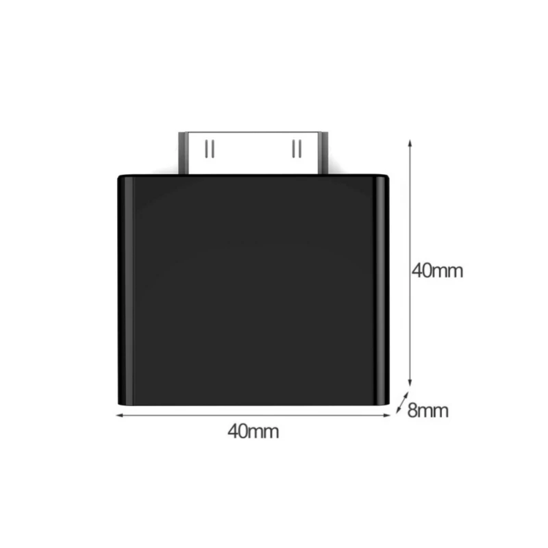 Aux приемник адаптер для наушников 30Pin Bluetooth передатчик Hifi аудио ключ iPod