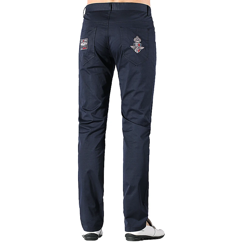 

Bruce&Shark 2021 Summer Men's Pants Fashions Casual Trousers Men Straight Thin Elastic Cotton High Quality Loose Regular Fit