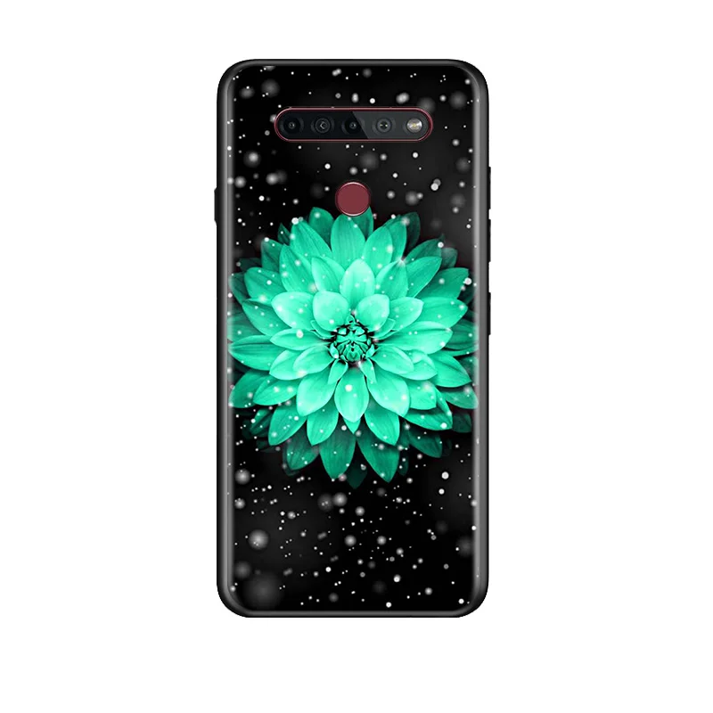 

Natural flower For LG G8 V30 V35 V40 V50 V60 Q60 K40S K50S K41S K51S K61 K71 K22 ThinQ 5G Phone Case