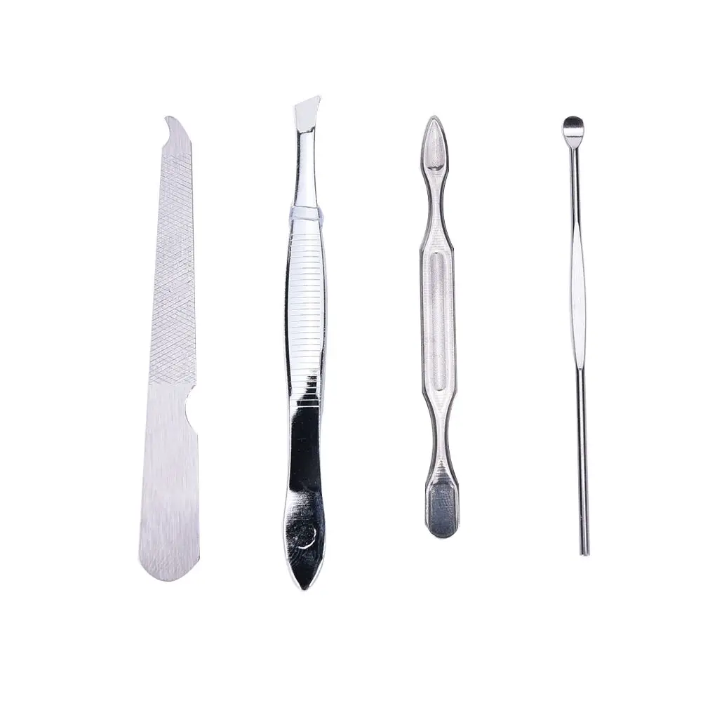 

Nail Cuticle Clippers Cleaner Manicure Case Tool Grooming Kit Pedicure Set