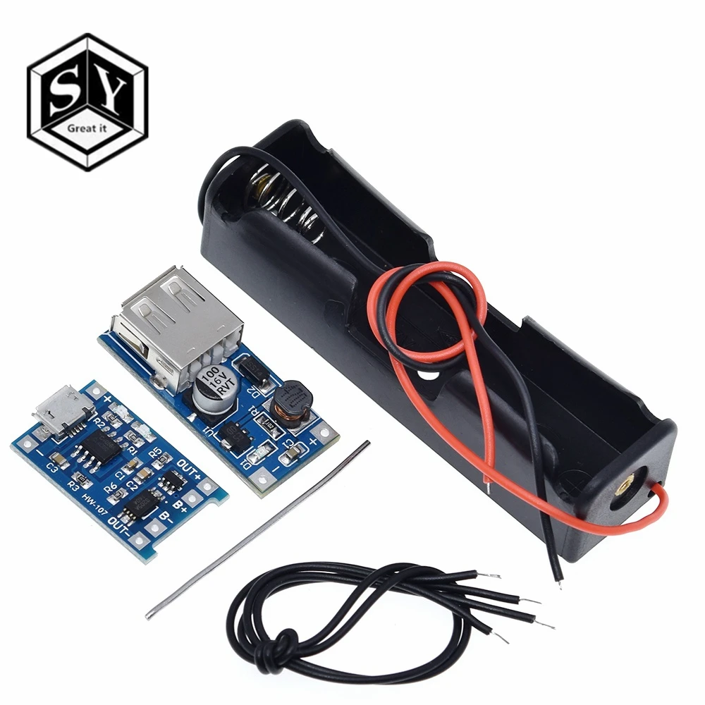 5V 1A Micro USB 18650 литиевая батарея зарядная плата модуль зарядного устройства+ защита двойные функции TP4056