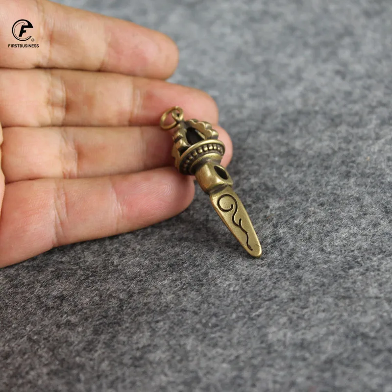 Чайный нож игла латунный Тибетский Пест Ваджра шило вставка чайный набор