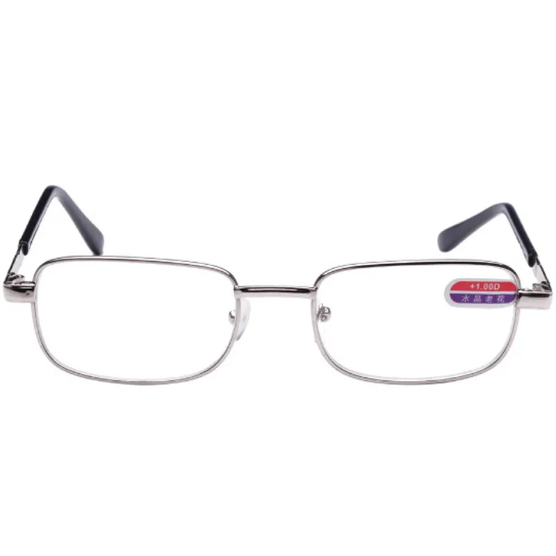 Очки для чтения в металлической оправе мужчин и женщин 1 0 4 гг. R074|Женские очки