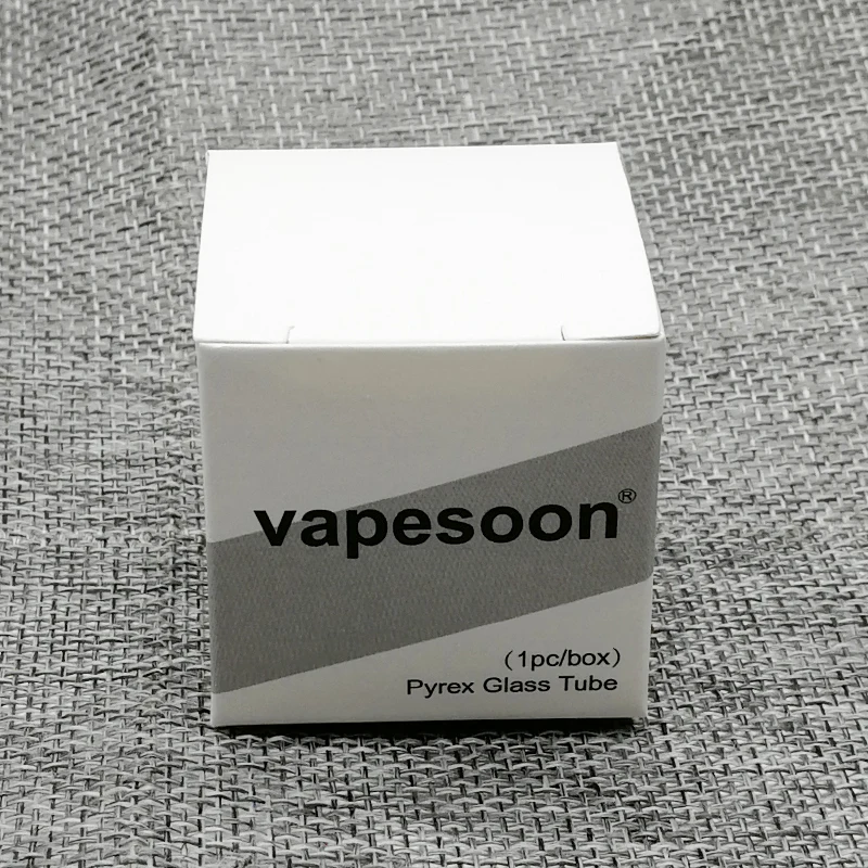 

4pcs vapesoon Replacement pyrex Ordinary / Bubble Glass Tube 5.5ml/8ml for Voopoo Uforce T1 Sub Ohm Tank 23mm Atomizer