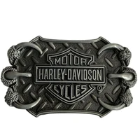 retail motorcycle men women belt buckle with metal cool 3d skull eagle cowboy buckles belts accessories for 4cm wide belt