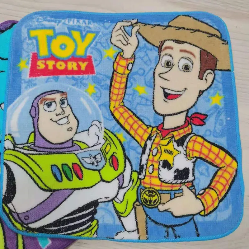 Полотенце из мультфильма Disney Тачки История игрушек квадратный платок для рук и