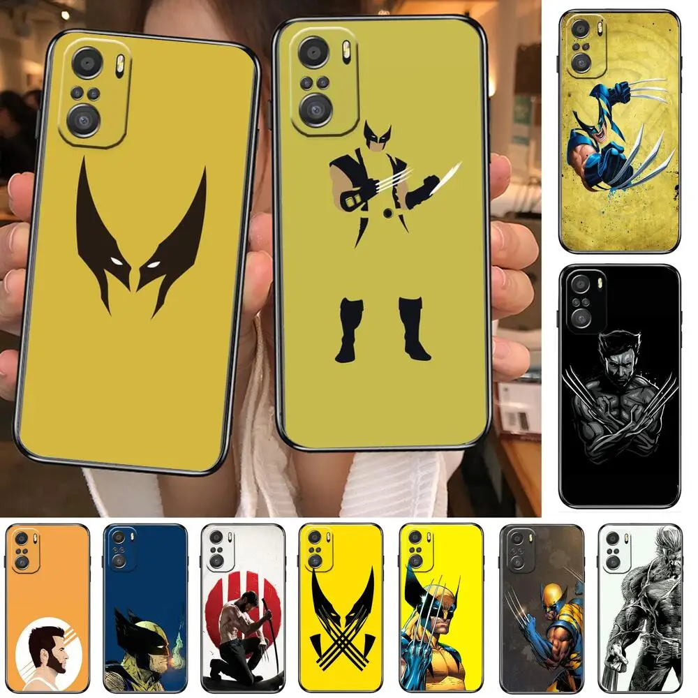 

Wolverine Phone Case For Xiaomi Redmi 11 lite 9C 8A 7A Pro 10T 5G Cover Mi 10 Ultra Poco M3 X3 NFC 8 SE cover
