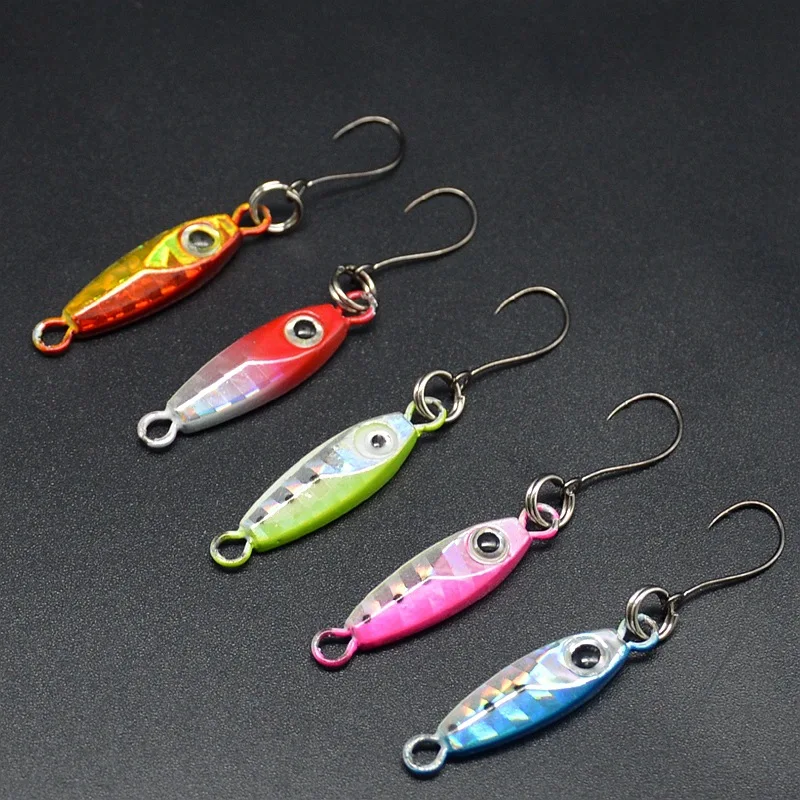 Маленькие Приманки металлические приспособления рыболовная приманка 3 г/6 г на