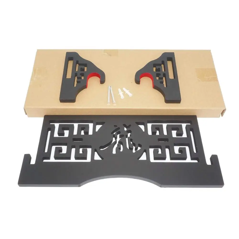 

Velvet Protect Sword Wall Mount Sword Holder Display Stand for Katana Wakizashi Genji and Samurai Swords 1 Tier Dragon