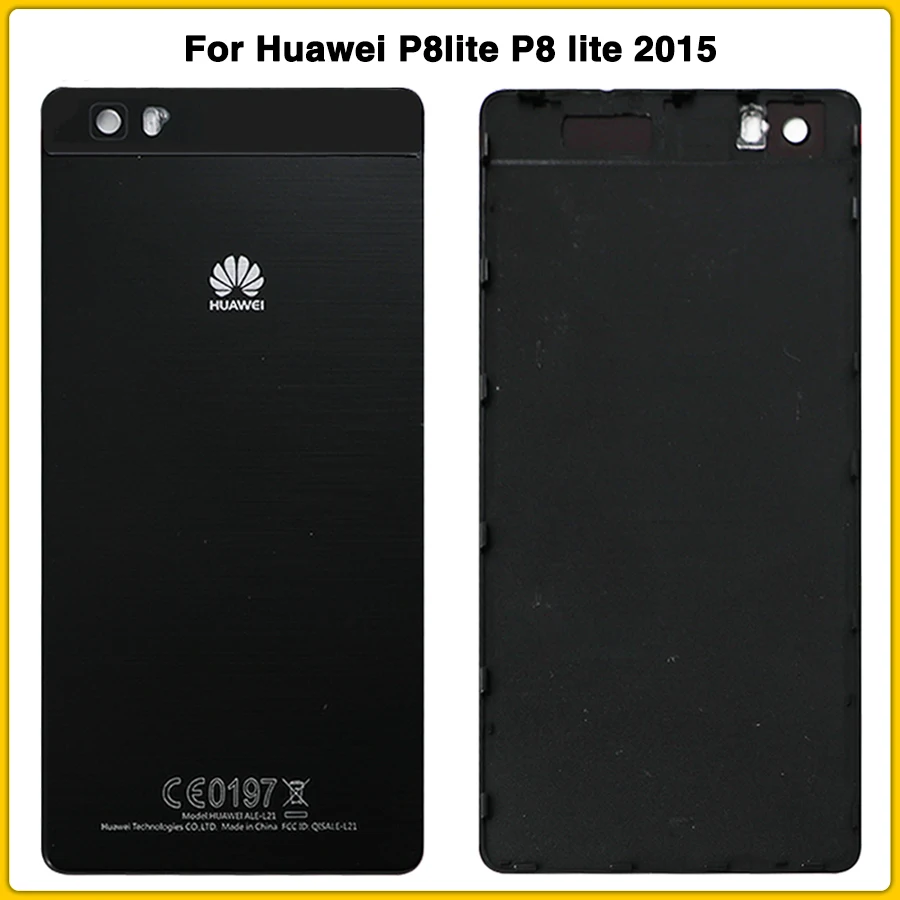 P8lite задний корпус чехол для huawei P8 lite батарея задняя крышка Дверь задняя крышка Замена