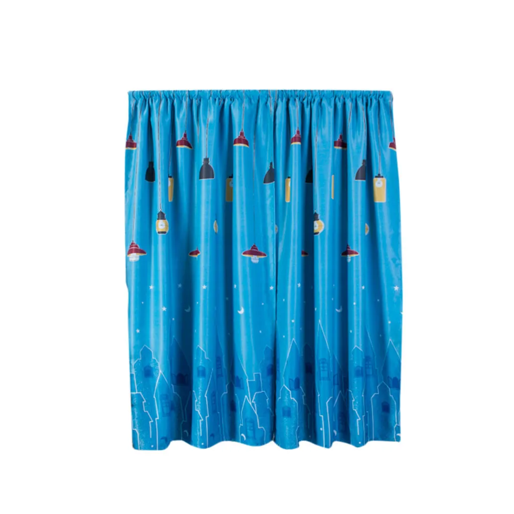 Lights Pattern Shading Short Curtain Valance 2 Panel Fabric Heavyweight Window Polyester X Windows | Дом и сад
