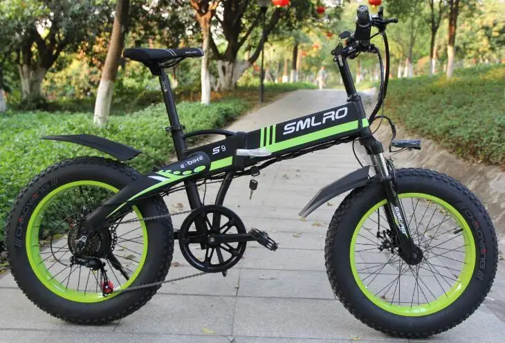 S9f Eu Quality Level 20x4.0 Fat Tire E-bike 48v 10ah 350w Electric Bike 7-speed ebike electric bicycle e bike electric vehicle