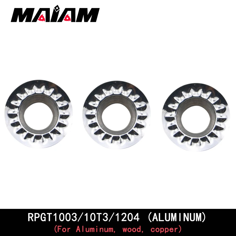 

RPGT Round milling tool RPGT1003 RPGT10T3 RPGT1204 RPGT1003MO RPGT10T3MO RPGT1204MO tool rod or head apply Aluminum,wood,copper