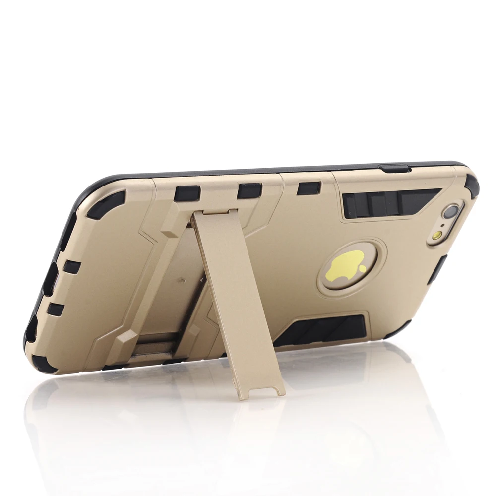Фото Чехлы Coque для iPhone 6s Plus Броня задняя крышка Мобильные аксессуары с подставкой