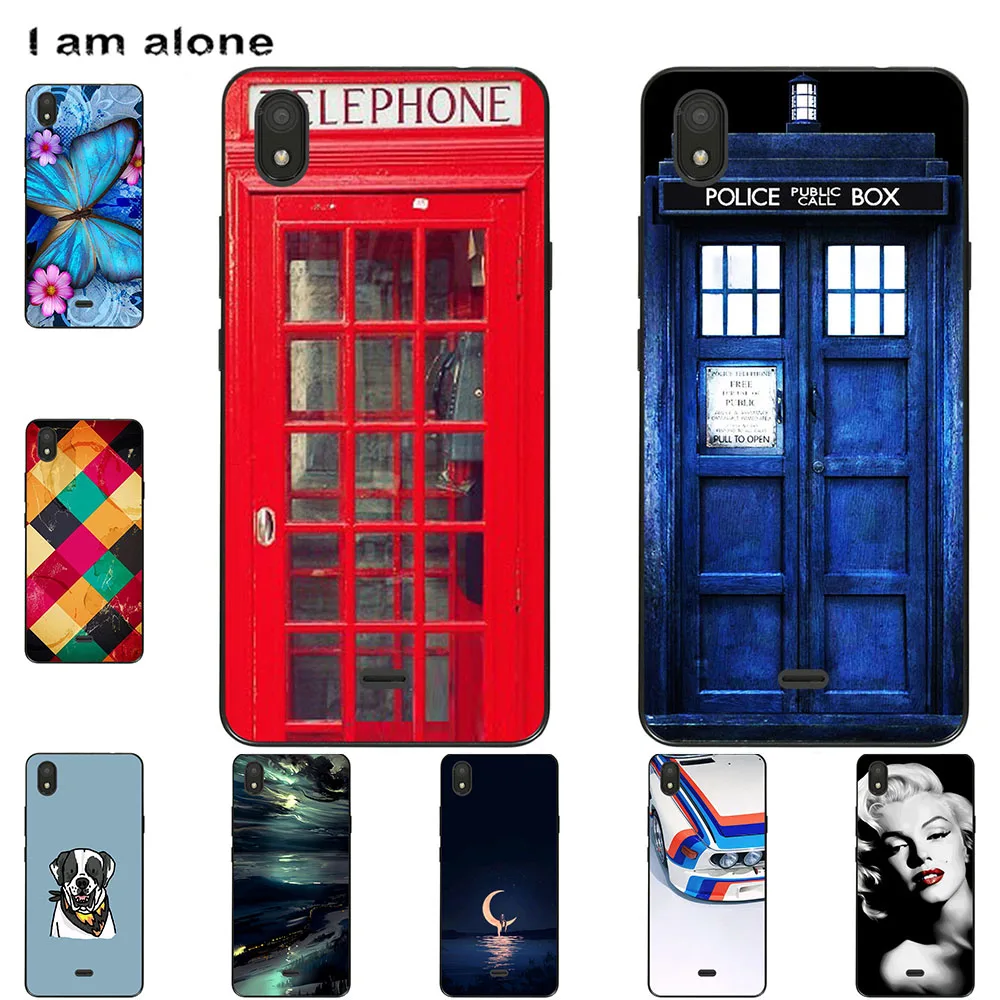 Чехол для телефона I am alone BQ 6045L Nice 2020 5 99 дюйма Модный Цветной милый мультяшный