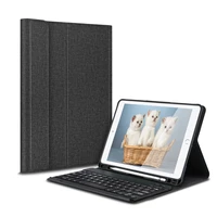 for ipad 9 7 5th 6th gernation case keyboard for ipad 20172018 for ipad pro with pencil holder qwerty azerty bluetooth keyboard