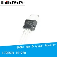 10pcslot l7905 l7905c l7905cv 1 5a5v to 220 new and original ic chipset mosfet mosft to220 three terminal voltage stabilizer