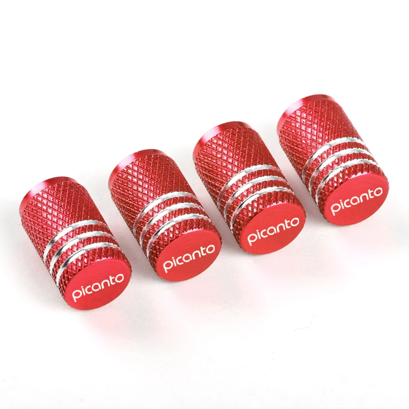 4 шт. автомобильный Стайлинг колпачки для автомобильных колес клапанов KIA picanto soul