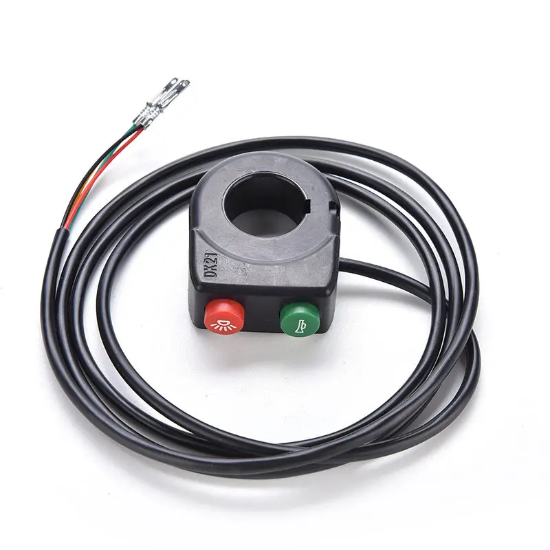 

2016 Bike Quad ATV Horn Head Light Switch Black ON-Off 12V Motorcycle HeadLight Switch For Honda For Yamaha Motorcycle Scooter