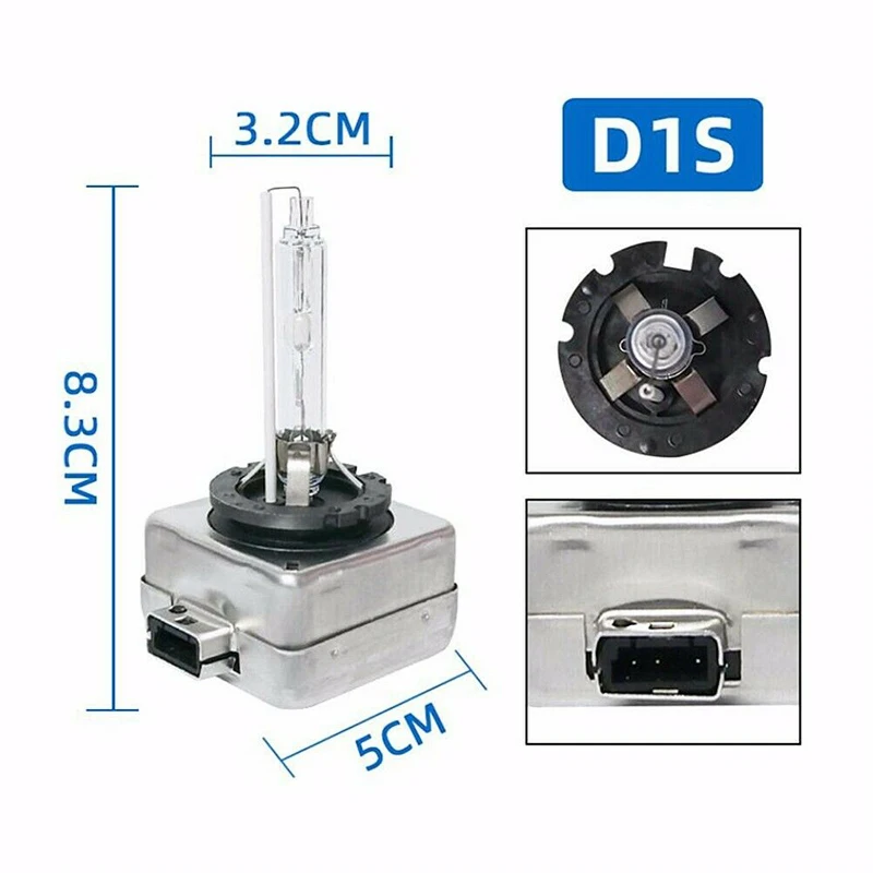 

2pcs HID Replacement Xenon Headlight Light Bulb Lamp Xenon HID Bulb D1S D1R D1C 12V 35W 4300K 6000K 8000K 10000K