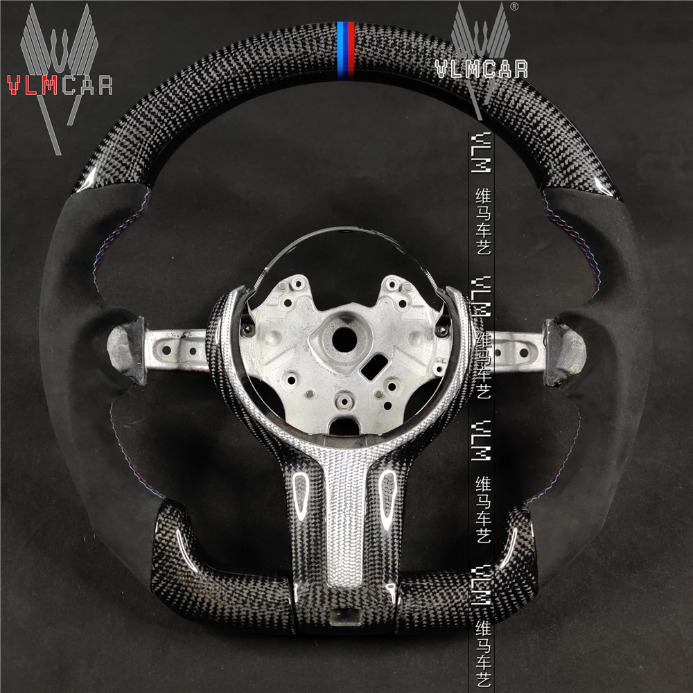 Индивидуальное рулевое колесо из углеродного волокна для серии M F10 F30 F32 M4 F80 F82 M5 F06