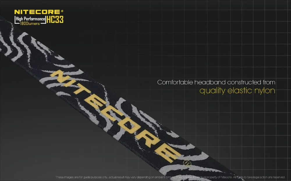 NITECORE HC33 налобный фонарь CREE XHP35 HD светодиодный Макс 1800 люмен дальность луча 187 м головной светильник 8 режимов работы наружный головной светильник