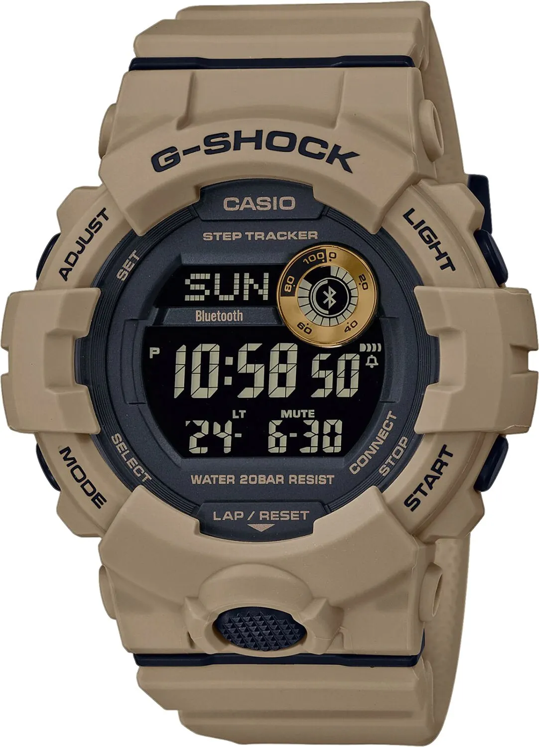 Часы ``CASIO`` GBD-800UC-5E электронные наручные многофункциональные часы с шагомером и