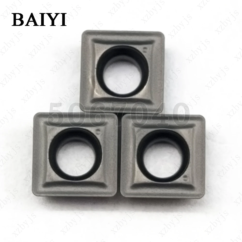 

10 шт. SPMG050204-TG LF6018 CNC токарные инструменты Индексируемые SPMG050204 U твердосплавные вставки для детали из нержавеющей стали