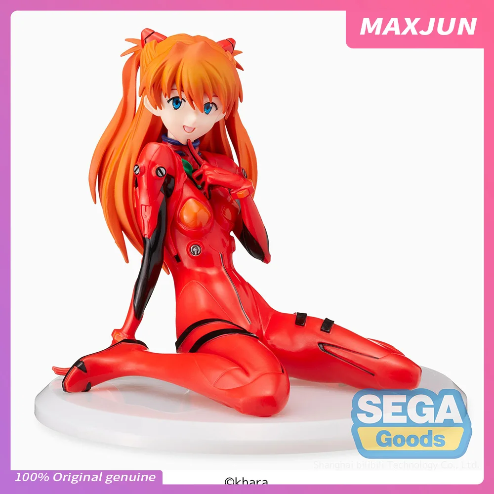 

Original Anime EVA Figure Asuka 14cm PVC Model Toys EVA Combat suit SEGA Action Figure Collection ornaments MAXJUN